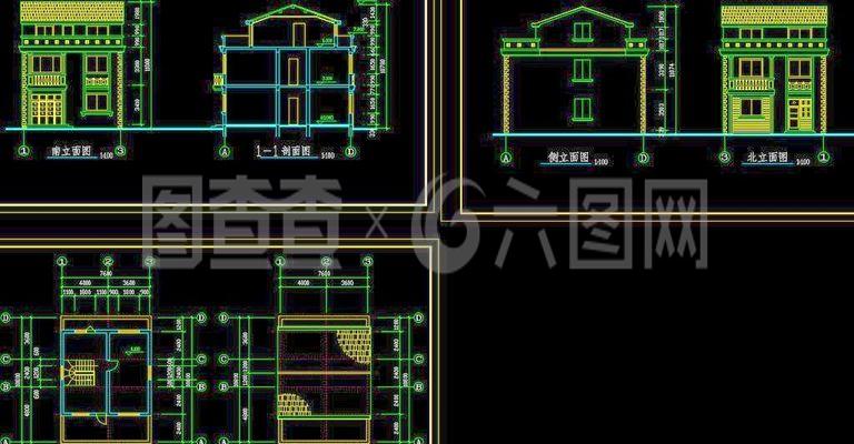 某别墅建筑结构施工图